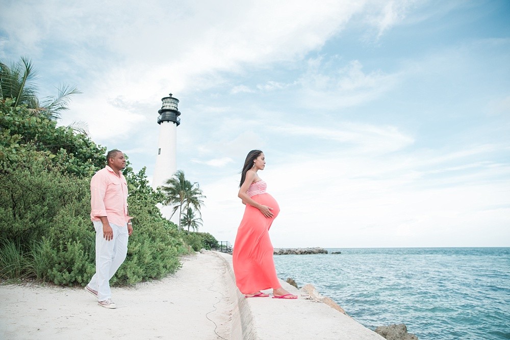Miami Lighthouse Maternity Photography Bill Baggs State Park Baggs State Park In Key Biscayne The Ocean Was Beautiful Skies Were Perfect Shade Of Blue And There So Many Moments Where World Just
