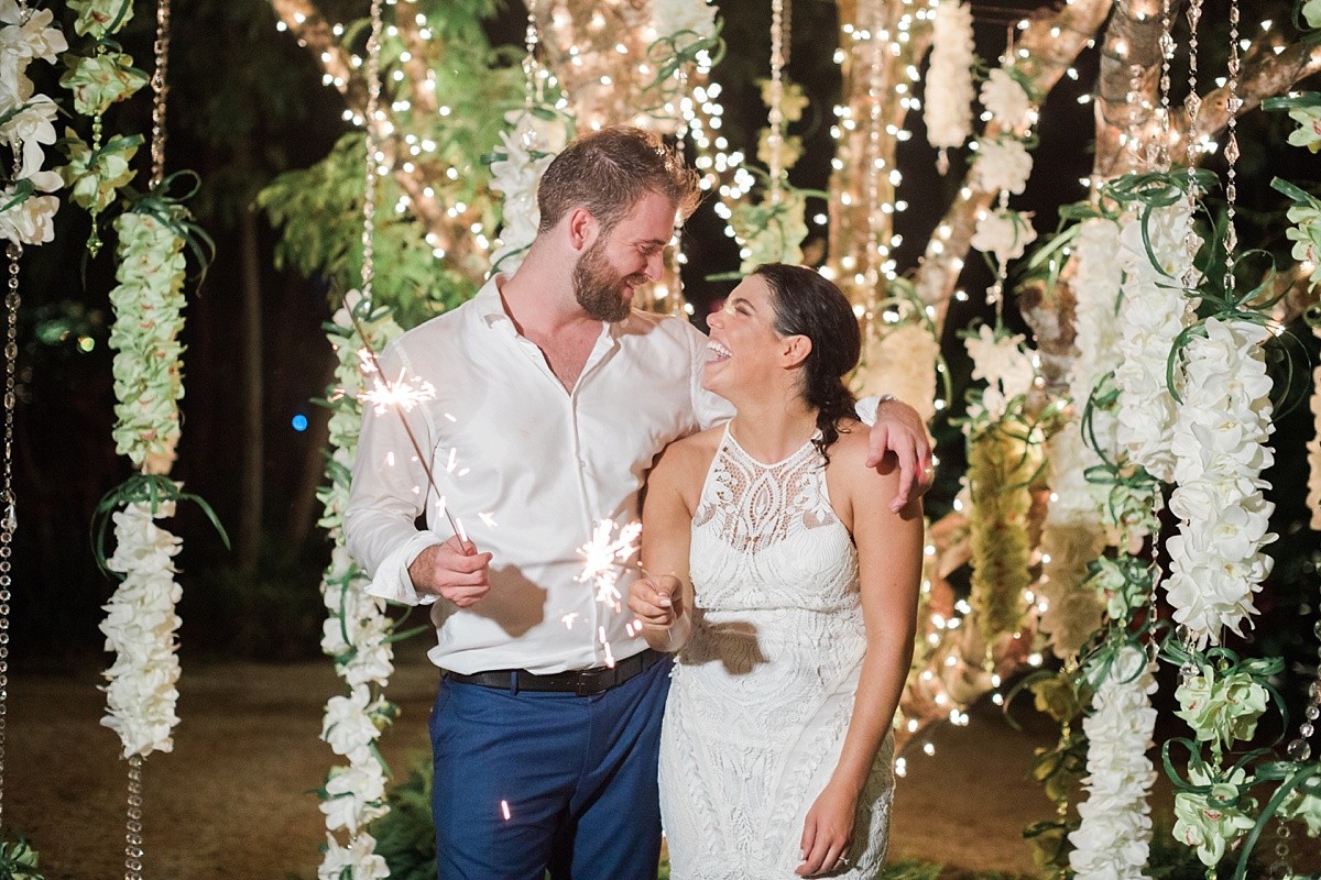 Tropical Miami Wedding - Samsara Gardens Miami Wedding Photographer
